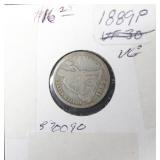 1889 SEATED DIME VG 1889 SEATED DIME VG