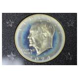 1974 S PROOF SILVER GSA IKE DOLLAR