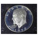 1972 S PROOF SILVER GSA IKE DOLLAR