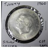 TURKEY SILVER 10 LIRA TURKEY SILVER 10 LIRA