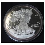 8 TROY OZ .999 SILVER EAGLE PROOF