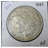 1885 MORGAN DOLLAR  XF