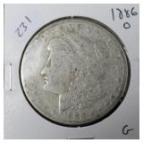1886 O MORGAN DOLLAR G 1886 O MORGAN DOLLAR G