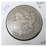1884 O MORGAN DOLLAR VG 1884 O MORGAN DOLLAR VG