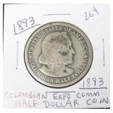 1893 COLUMBIAN EXPO HALF DOLLAR