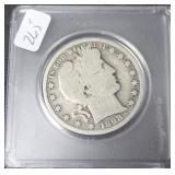 1898 BARBER HALF DOLLAR  G