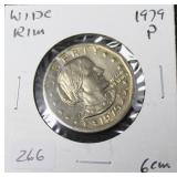 1979 P WIDE RIM SBA DOLLAR GEM 1979 P WIDE RIM SBA DOLLAR GEM