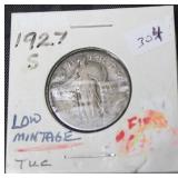 1927 S STANDING QUARTER F KEY DATE 1927 S STANDING QUARTER F KEY DATE