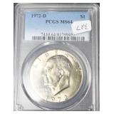 1972 D IKE DOLLAR PCGS MS64 1972 D IKE DOLLAR PCGS MS64