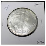 2004 SILVER EAGLE GEM 2004 SILVER EAGLE GEM