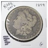 1899 MORGAN SILVER DOLLAR - RARE DATE