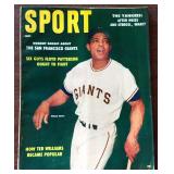 Vintage SPORT Magazine- Willie Mays Cover