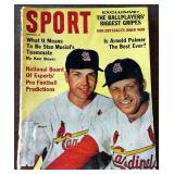 Vintage SPORT Magazine- Ken Boyer/Stan Musial Cover