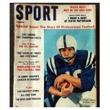 Vintage SPORT Magazine- Johnny Unitas Cover