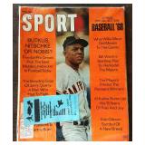 Vintage SPORT Magazine- Willie Mays Cover