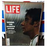 Vintage LIFE Magazine- Joe Namath Cover