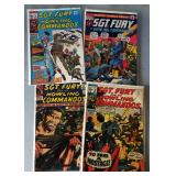 Vintage Marvel Comic Books- "Sgt. Fury and His Howling Commandos"