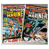 Vintage Marvel Comic Books-"Sub-Mariner"