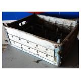 Vintage Wood & Wire Bottle Crate Vintage Wood & Wire Bottle Crate