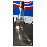 Glass Shoe Oil Bottle