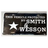 Smith & Wesson License Plate Smith & Wesson License Plate