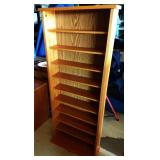 Oak CD Shelf