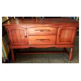 3-piece Mid-Century Maple Dining Room Sideboard 3-piece Mid-Century Maple Dining Room Sideboard