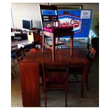 3-piece Mid-Century Maple Dining Table with 4 Chairs 3-piece Mid-Century Maple Dining Table with 4 Chairs