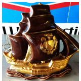 Mid-Century Boat Lamp, Marked Mid-Century Boat Lamp, Marked