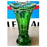 Antique Cut Glass Vase Antique Cut Glass Vase