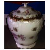 Antique Biscuit Jar, Marked Antique Biscuit Jar, Marked