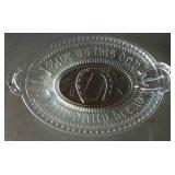 Vintage Glass Tray Vintage Glass Tray