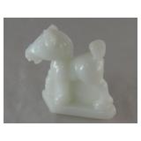 Heisey HCA 88 White Glass Horse