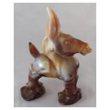 Slag Glass Wild Jack Democratic Donkey End of Day