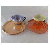 Vintage Phoenix China Luncheon Plates & Cups