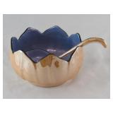 Vintage Noritake Lusterware Bowl & Spoon