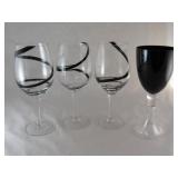 Assorted Wine Glasses (4)