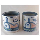 Pottery Caddies (2)