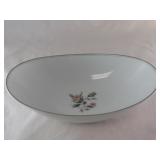 Noritake China "Margot" Oval Bowl