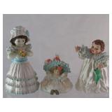 Maud Humphrey Bogart Figurines (3)