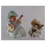 Maud Humphrey Bogart Figurines (2)