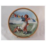 Knowles 1988 Collector Plate "Wash Day for Dolly"