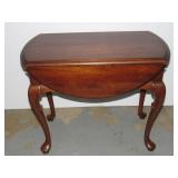 Cherry Dropleaf End Table
