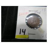 LOT FT 14 1904 JNDIAN HEAD CENT VG