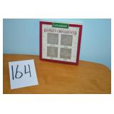 LOT CS BASKET COOKIE MOLDS  CANDLE / SLEIGH BELL H