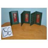 LOT CS 158  SANTA KEY  SET OF THREE LONGABERGER