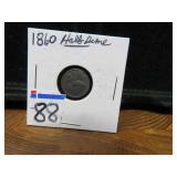 LOT FT 88 1860 HALF DIME