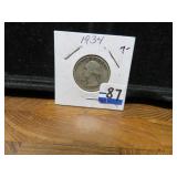 LOT FT 87 1934 WASHINGTON QUARTER