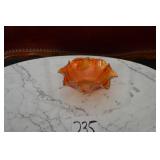 LOT CS 235 IMPERIAL MARIGOLD RUFFLED EDGES 8  X3 2