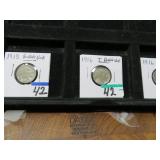 LOT FT 42 1915 1916 1916 BUFFALO NICKELS